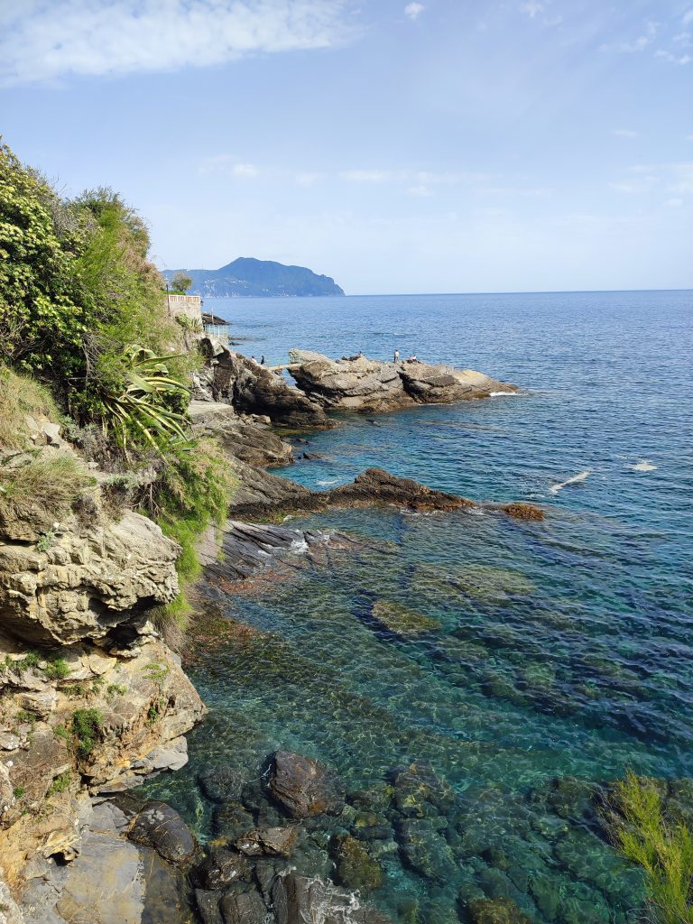 Scorcio marino dalla passeggiata Anita Garibaldi